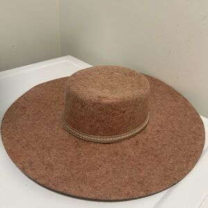 Universal Thread Tan Wool Fedora Hat